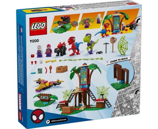 Конструктор LEGO Spidey Битва Павука та раптора Гоббі у штаб-будинку на дереві (11200), зображення 9 Конструктор LEGO Spidey Битва Павука та раптора Гоббі у штаб-будинку на дереві (11200), зображення 9