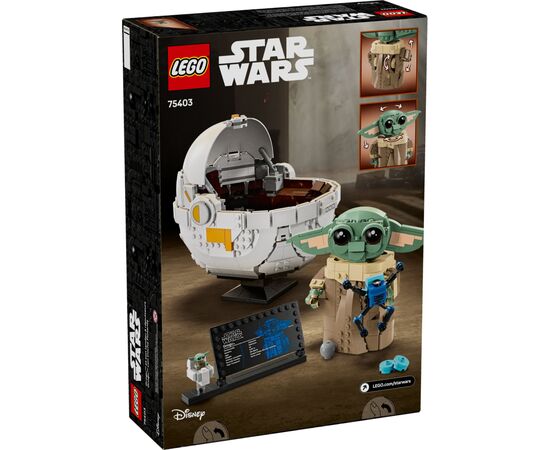 Конструктор LEGO Star Wars Ґроґу в повітряній колисці (75403), зображення 8 Конструктор LEGO Star Wars Ґроґу в повітряній колисці (75403), зображення 8
