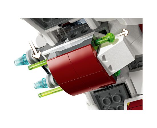 Конструктор LEGO Star Wars Джедайський перехоплювач Асоки (75401), зображення 6 Конструктор LEGO Star Wars Джедайський перехоплювач Асоки (75401), зображення 6