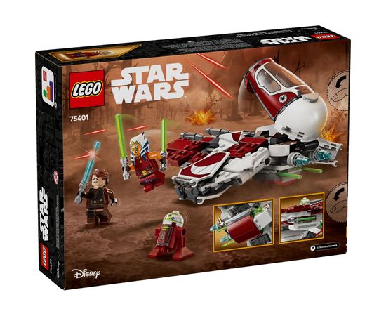 Конструктор LEGO Star Wars Джедайський перехоплювач Асоки (75401), зображення 8 Конструктор LEGO Star Wars Джедайський перехоплювач Асоки (75401), зображення 8