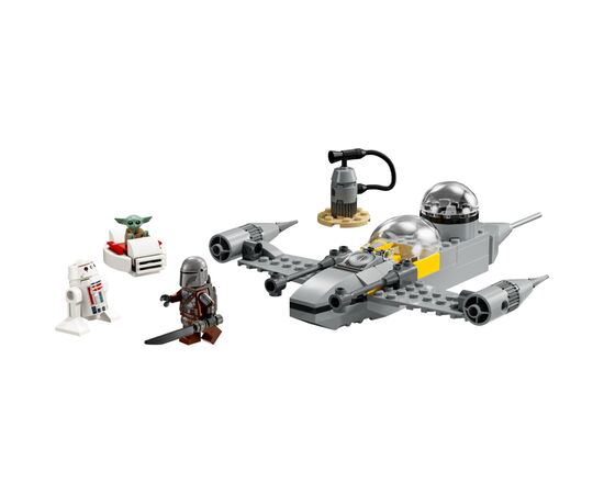 Конструктор LEGO Star Wars Звездный истребитель N-1 Мандо и Грогу (75410), изображение 2 Конструктор LEGO Star Wars Звездный истребитель N-1 Мандо и Грогу (75410), изображение 2