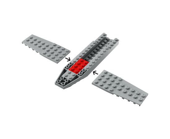 Конструктор LEGO Star Wars Звездный истребитель N-1 Мандо и Грогу (75410), изображение 6 Конструктор LEGO Star Wars Звездный истребитель N-1 Мандо и Грогу (75410), изображение 6