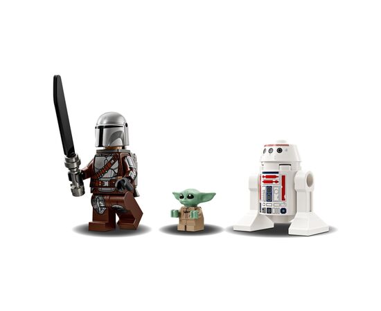 Конструктор LEGO Star Wars Звездный истребитель N-1 Мандо и Грогу (75410), изображение 8 Конструктор LEGO Star Wars Звездный истребитель N-1 Мандо и Грогу (75410), изображение 8