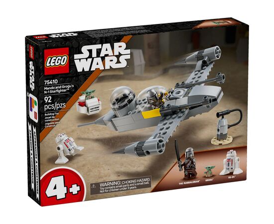 Конструктор LEGO Star Wars Звездный истребитель N-1 Мандо и Грогу (75410)