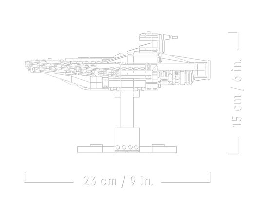 Конструктор LEGO Star Wars Штурмовий корабель класу Аккламатор (75404), зображення 5 Конструктор LEGO Star Wars Штурмовий корабель класу Аккламатор (75404), зображення 5