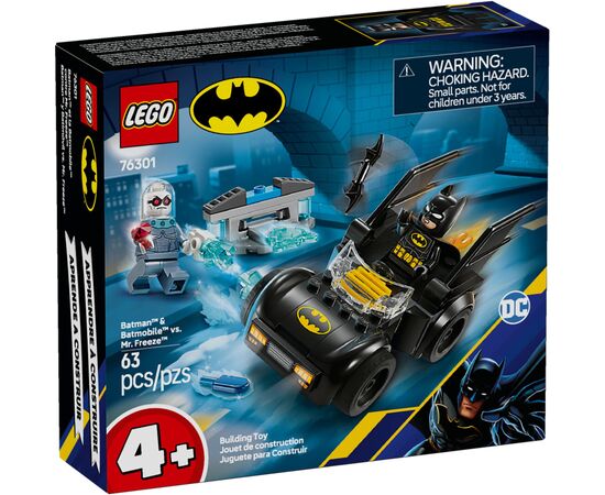 Конструктор LEGO Super Heroes Бетмен і Бетмобіль проти містера Фріза (76301)