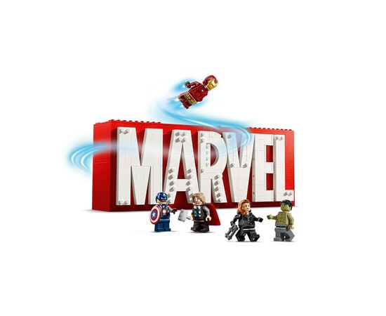 Конструктор LEGO Super Heroes Логотип і мініфігурки MARVEL (76313), зображення 3 Конструктор LEGO Super Heroes Логотип і мініфігурки MARVEL (76313), зображення 3