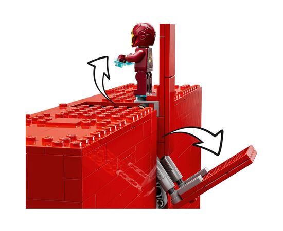 Конструктор LEGO Super Heroes Логотип і мініфігурки MARVEL (76313), зображення 5 Конструктор LEGO Super Heroes Логотип і мініфігурки MARVEL (76313), зображення 5