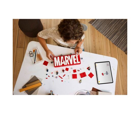 Конструктор LEGO Super Heroes Логотип і мініфігурки MARVEL (76313), зображення 8 Конструктор LEGO Super Heroes Логотип і мініфігурки MARVEL (76313), зображення 8