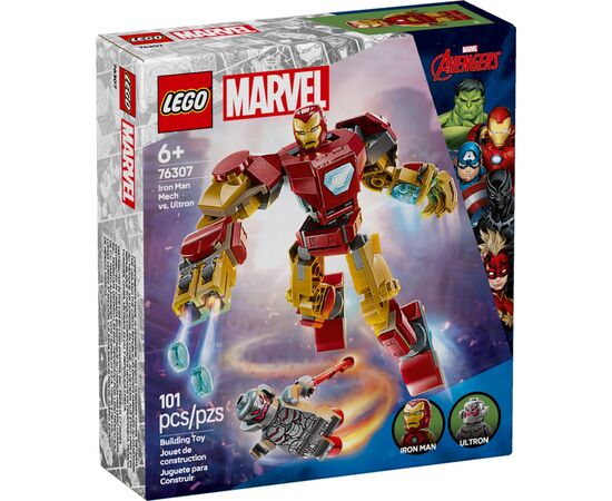 Конструктор LEGO Super Heroes Робот Железного Человека против Альтрона (76307)