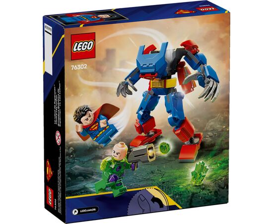 Конструктор LEGO Super Heroes Супермен-робот Супермен против Лекса Лютора (76302), изображение 6 Конструктор LEGO Super Heroes Супермен-робот Супермен против Лекса Лютора (76302), изображение 6