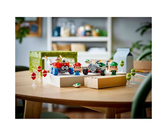 Конструктор LEGO Super Mario Mario Kart – Baby Mario vs. Baby Luigi (72034), зображення 10