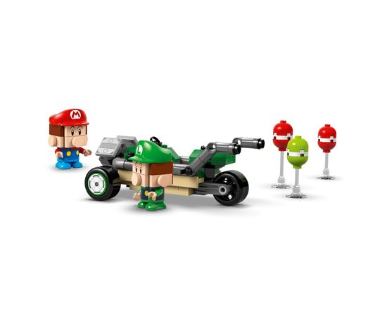 Конструктор LEGO Super Mario Mario Kart – Baby Mario vs. Baby Luigi (72034), зображення 5
