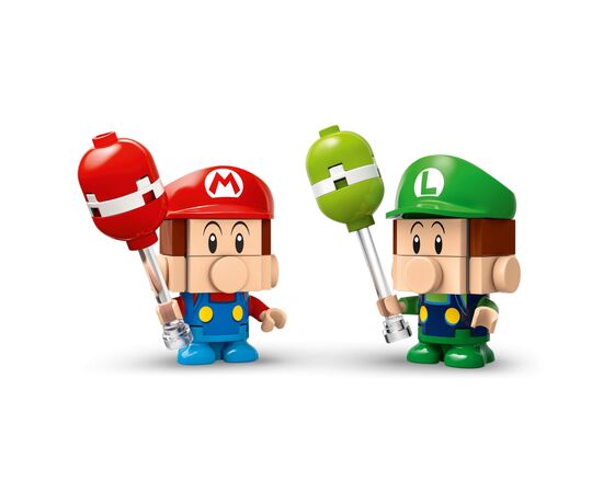Конструктор LEGO Super Mario Mario Kart – Baby Mario vs. Baby Luigi (72034), зображення 7