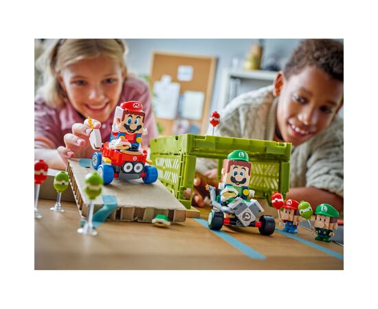 Конструктор LEGO Super Mario Mario Kart – Baby Mario vs. Baby Luigi (72034), зображення 9