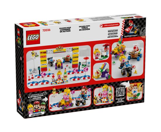 Конструктор LEGO Super Mario Mario Kart – Baby Peach & Grand Prix. Набір (72036), зображення 9 Конструктор LEGO Super Mario Mario Kart – Baby Peach & Grand Prix. Набір (72036), зображення 9
