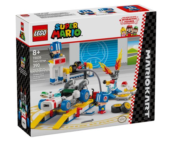 Конструктор LEGO Super Mario Mario Kart – Toad''s Garage (72035)