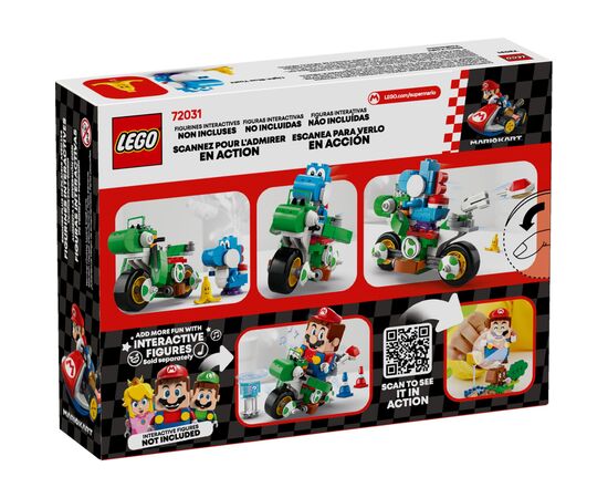 Конструктор LEGO Super Mario Mario Kart – Yoshi Bike (72031), изображение 7 Конструктор LEGO Super Mario Mario Kart – Yoshi Bike (72031), изображение 7