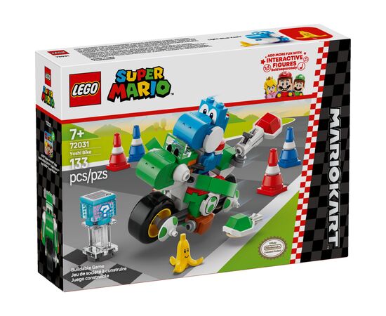 Конструктор LEGO Super Mario Mario Kart – Yoshi Bike (72031)