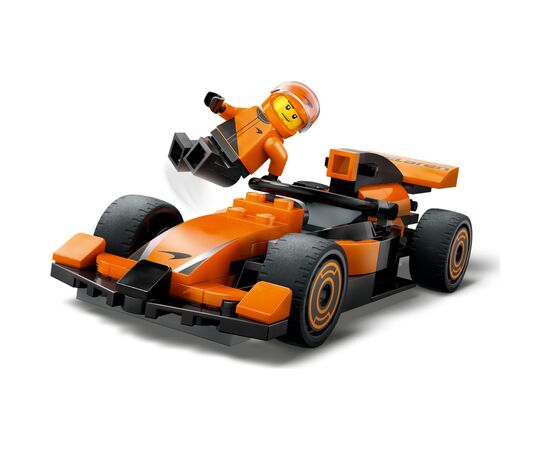 Конструктор LEGO City Пилот F1 с гоночным автомобилем команды McLaren (60442), изображение 4 Конструктор LEGO City Пилот F1 с гоночным автомобилем команды McLaren (60442), изображение 4