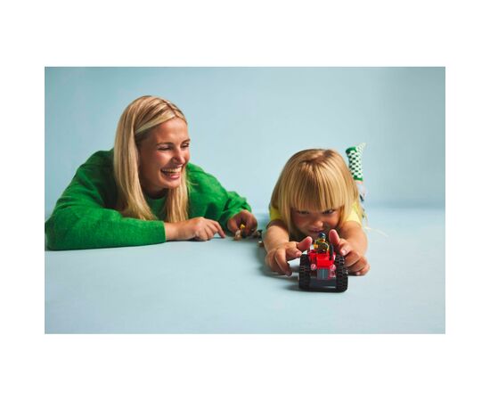 Конструктор LEGO City Красный фермерский трактор с прицепом и овцами (60461), изображение 8 Конструктор LEGO City Красный фермерский трактор с прицепом и овцами (60461), изображение 8