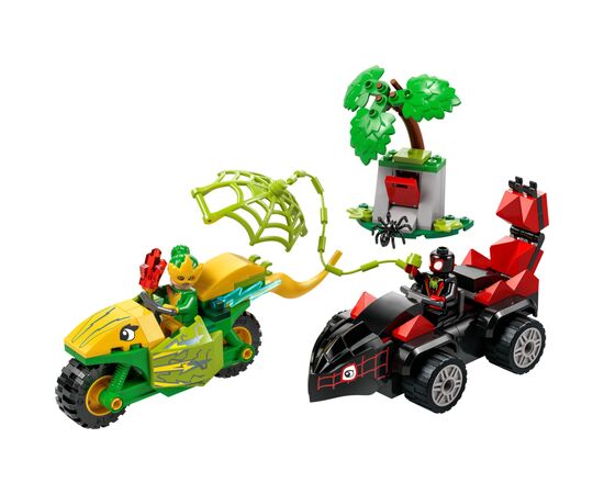 Конструктор LEGO Spidey Гонки на электромобилях с динозаврами (11198), изображение 2 Конструктор LEGO Spidey Гонки на электромобилях с динозаврами (11198), изображение 2