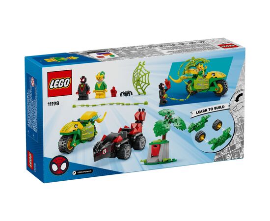 Конструктор LEGO Spidey Гонки на электромобилях с динозаврами (11198), изображение 6 Конструктор LEGO Spidey Гонки на электромобилях с динозаврами (11198), изображение 6