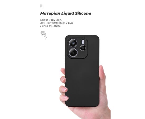 Чехол для мобильного телефона Armorstandart ICON Xiaomi Redmi Note 14 4G Camera cover Black (ARM79815), изображение 7