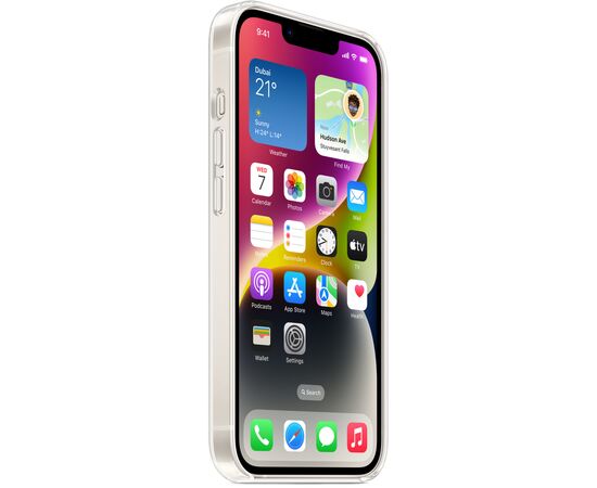 Чехол для мобильного телефона Apple iPhone 14 Clear Case with MagSafe,Model A2914 (MW5Q3ZE/A), изображение 2 Чехол для мобильного телефона Apple iPhone 14 Clear Case with MagSafe,Model A2914 (MW5Q3ZE/A), изображение 2