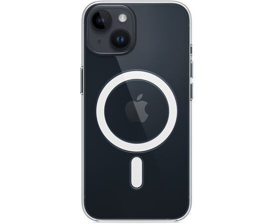 Чехол для мобильного телефона Apple iPhone 14 Clear Case with MagSafe,Model A2914 (MW5Q3ZE/A), изображение 4 Чехол для мобильного телефона Apple iPhone 14 Clear Case with MagSafe,Model A2914 (MW5Q3ZE/A), изображение 4