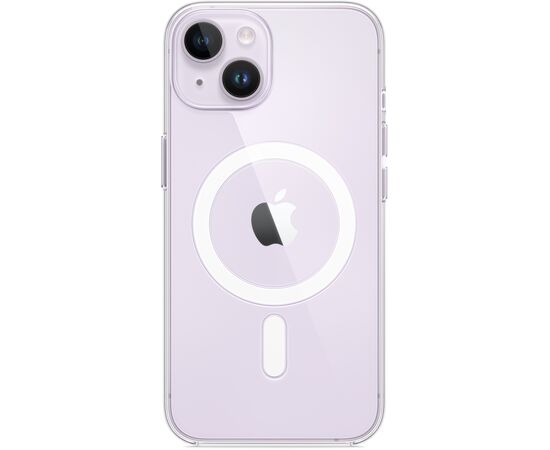 Чехол для мобильного телефона Apple iPhone 14 Clear Case with MagSafe,Model A2914 (MW5Q3ZE/A), изображение 5 Чехол для мобильного телефона Apple iPhone 14 Clear Case with MagSafe,Model A2914 (MW5Q3ZE/A), изображение 5