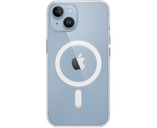 Чехол для мобильного телефона Apple iPhone 14 Clear Case with MagSafe,Model A2914 (MW5Q3ZE/A), изображение 6 Чехол для мобильного телефона Apple iPhone 14 Clear Case with MagSafe,Model A2914 (MW5Q3ZE/A), изображение 6