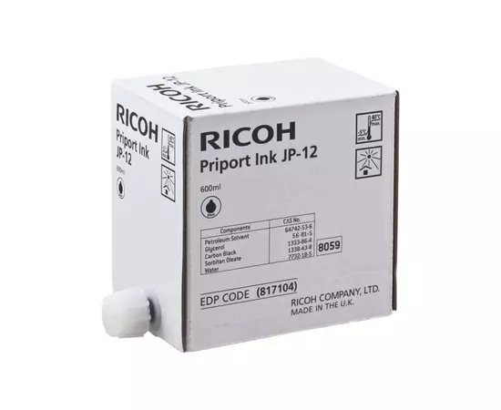 Чернила Ricoh CPI7BLK 600ml JP12, 5pack (817104*5)