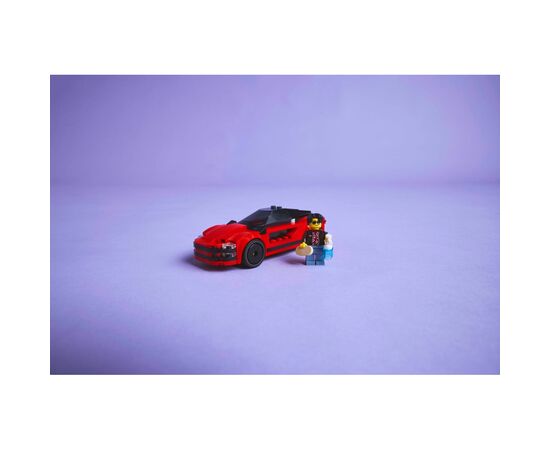 Конструктор LEGO City Червоний спортивний автомобіль (60448), зображення 12 Конструктор LEGO City Червоний спортивний автомобіль (60448), зображення 12