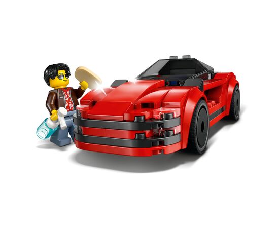 Конструктор LEGO City Червоний спортивний автомобіль (60448), зображення 4 Конструктор LEGO City Червоний спортивний автомобіль (60448), зображення 4
