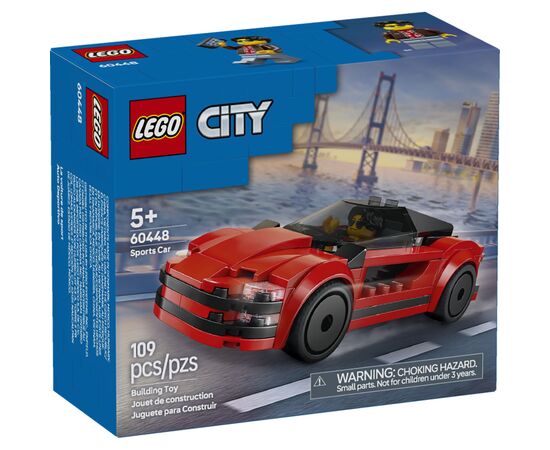 Конструктор LEGO City Червоний спортивний автомобіль (60448)