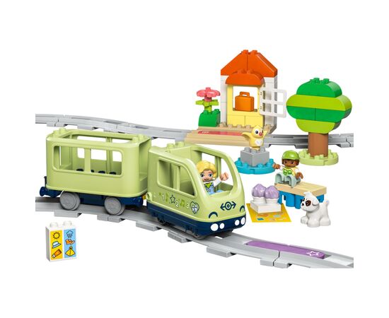 Конструктор LEGO DUPLO Town Интерактивный приключенческий поезд (10427), изображение 2 Конструктор LEGO DUPLO Town Интерактивный приключенческий поезд (10427), изображение 2