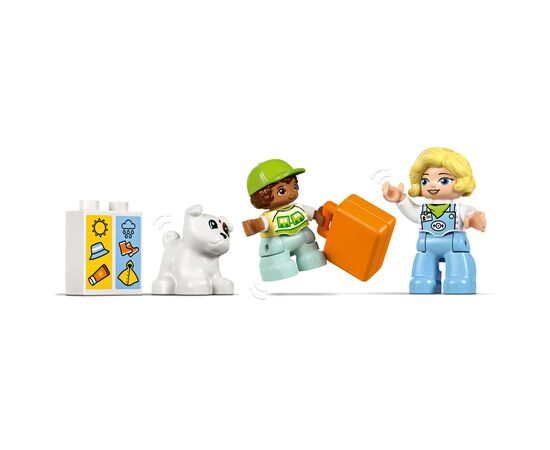 Конструктор LEGO DUPLO Town Интерактивный приключенческий поезд (10427), изображение 6 Конструктор LEGO DUPLO Town Интерактивный приключенческий поезд (10427), изображение 6