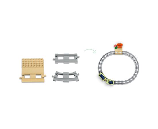 Конструктор LEGO DUPLO Town Интерактивный приключенческий поезд (10427), изображение 7 Конструктор LEGO DUPLO Town Интерактивный приключенческий поезд (10427), изображение 7