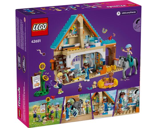 Конструктор LEGO Friends Ветеринарная клиника для лошадей и домашних любимцев (42651), изображение 10 Конструктор LEGO Friends Ветеринарная клиника для лошадей и домашних любимцев (42651), изображение 10