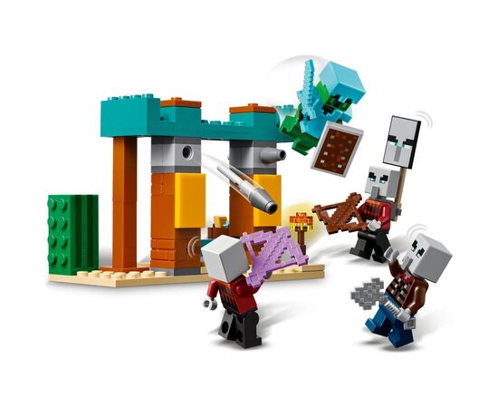 Конструктор LEGO Minecraft Пустынный патруль разбойника (21267), изображение 4 Конструктор LEGO Minecraft Пустынный патруль разбойника (21267), изображение 4