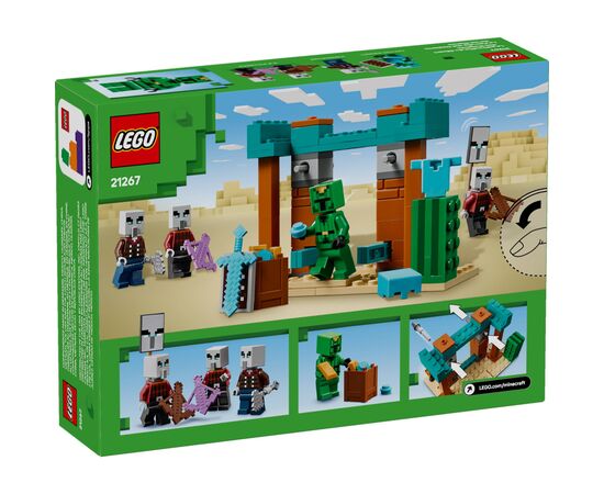 Конструктор LEGO Minecraft Пустынный патруль разбойника (21267), изображение 9 Конструктор LEGO Minecraft Пустынный патруль разбойника (21267), изображение 9
