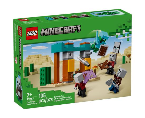 Конструктор LEGO Minecraft Пустельний патруль розбійника (21267)