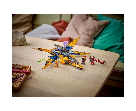 Конструктор LEGO Ninjago Суперштормовой реактивный самолет Рас и Арин (71833), изображение 11 Конструктор LEGO Ninjago Суперштормовой реактивный самолет Рас и Арин (71833), изображение 11