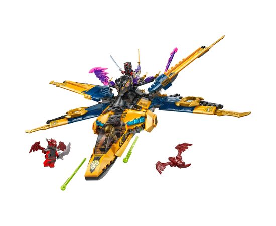 Конструктор LEGO Ninjago Суперштормовой реактивный самолет Рас и Арин (71833), изображение 2 Конструктор LEGO Ninjago Суперштормовой реактивный самолет Рас и Арин (71833), изображение 2