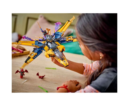 Конструктор LEGO Ninjago Суперштормовой реактивный самолет Рас и Арин (71833), изображение 9 Конструктор LEGO Ninjago Суперштормовой реактивный самолет Рас и Арин (71833), изображение 9
