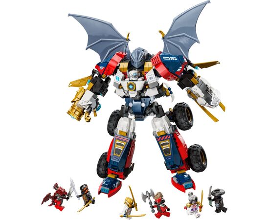Конструктор LEGO Ninjago Ультраоб''єднувальний робот Зейна (71834), зображення 2 Конструктор LEGO Ninjago Ультраоб''єднувальний робот Зейна (71834), зображення 2