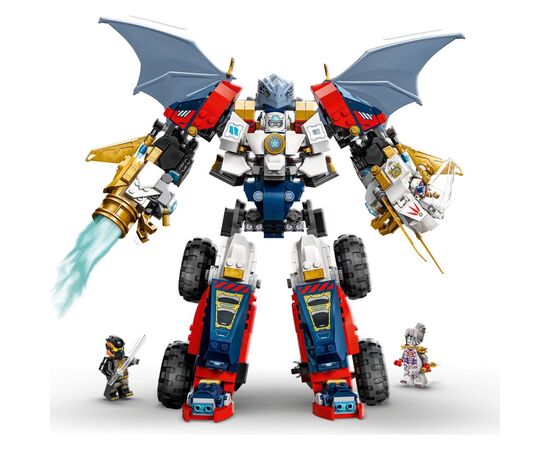 Конструктор LEGO Ninjago Ультраоб''єднувальний робот Зейна (71834), зображення 5 Конструктор LEGO Ninjago Ультраоб''єднувальний робот Зейна (71834), зображення 5