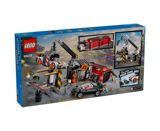 Конструктор LEGO City Свалка с автомобилями (60472), изображение 7 Конструктор LEGO City Свалка с автомобилями (60472), изображение 7
