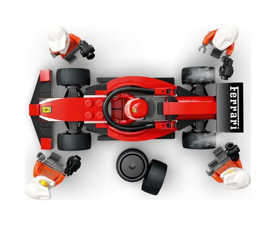 Конструктор LEGO City Піт-стоп і піт-екіпаж F1 з болідом Ferrari (60443), зображення 6 Конструктор LEGO City Піт-стоп і піт-екіпаж F1 з болідом Ferrari (60443), зображення 6